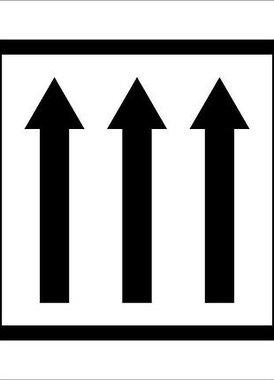 Наклейка зсу "квадрат 3" черный, 20см*20см