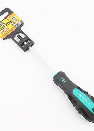 Викрутка магнітна torx tt27х100мм ручка з покриттям tpr 49-0271
