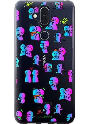 Чехол на nokia 8.1 эмоции "4736u-1620-10746"