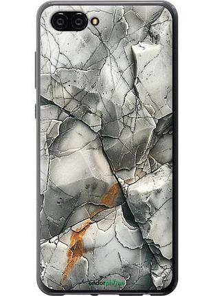 Чехол на huawei nova 2s серый мрамор "6041u-1388-10746"