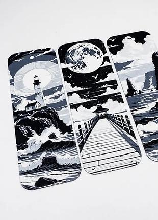 Закладки для книг - "пейзаж"