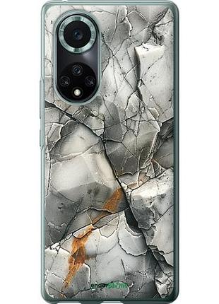 Чехол на huawei nova 9 pro серый мрамор "6041u-2503-10746"