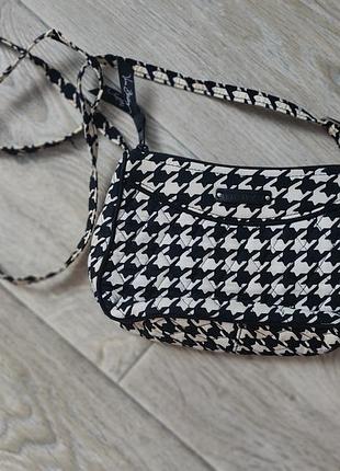Сумка в гусиную лапку vera bradley