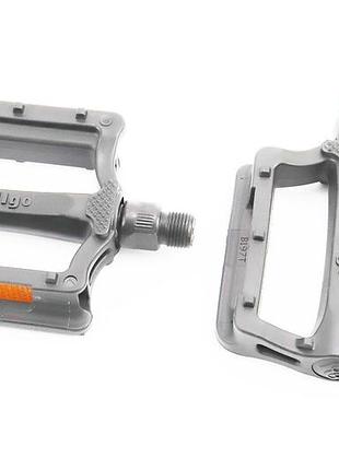 Педали bmx 9/16" (107x90x23mm) пластиковые, чёрные b197du