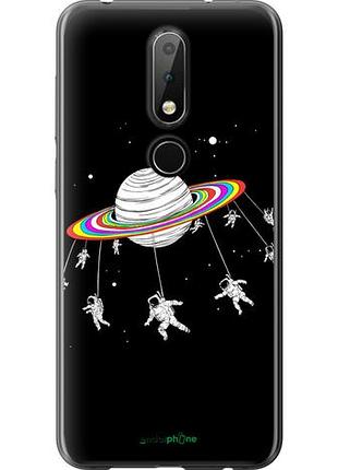 Чехол на nokia 6.1 plus лунная карусель "4136u-1539-10746"