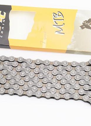 Цепь приводная 1/2х3/32х116l 7 скоростей, серо-коричневая p7001