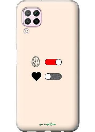 Чехол на huawei p40 lite любовь и ум "4553u-1887-10746"