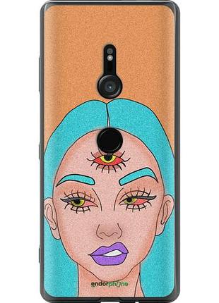 Чохол на sony xperia xz3 h9436 дівчина малюнок "4576u-1540-10746"