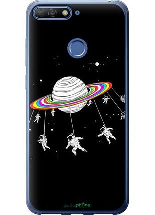 Чехол на huawei honor 7a pro лунная карусель "4136u-1440-10746"