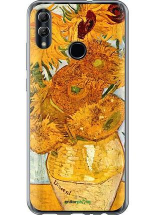 Чехол на huawei honor 10 lite винсент ван гог. подсолнухи "162u-1618-10746"