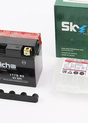 Аккумулятор 12v6,5ah yt7b-bs кислотный (l150*w65*h95mm)