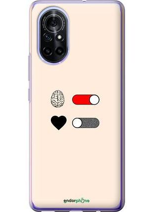 Чехол на huawei nova 8 любовь и ум "4553u-2245-10746"