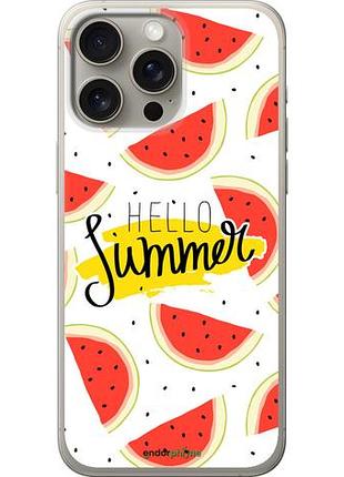 Чехол на iphone 15 pro max hello summer "4356u-3098-10746"