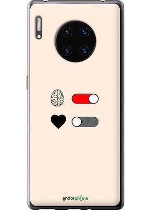 Чехол на huawei mate 30 pro любовь и ум "4553u-1796-10746"