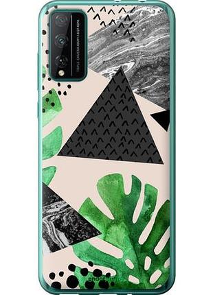 Чехол на huawei honor play 4t pro монстера "4304u-1914-10746"