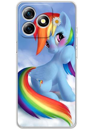 Чохол силіконовий з картинкою на ulefone note 18 pro (літл поні, my little pony)