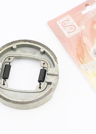 Колодки гальмові барабан suzuki ad50, d=90mm, тип 2