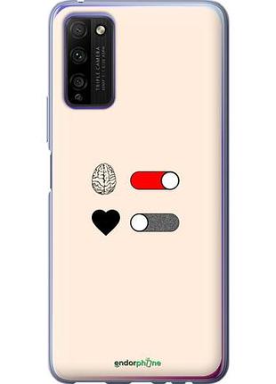 Чехол на huawei honor 30 lite любовь и ум "4553u-2074-10746"