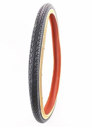 Шина 24"x1,75 (47-507) дорожная (оранжевый корт) sv221
