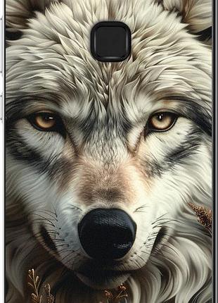 Чехол на huawei p10 lite волчий взгляд "6066u-896-10746"