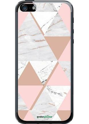 Чехол на iphone 5s мраморная симметрия "4344u-21-10746"