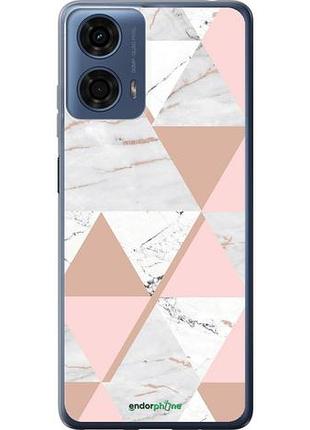 Чехол на motorola moto g24 power мраморная симметрия "4344u-3665-10746"