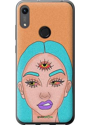Чехол на huawei y6s девушка рисунок "4576u-1871-10746"