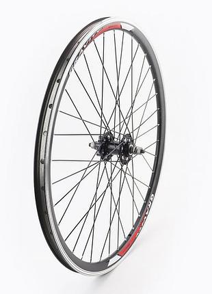 Колесо 26" переднее disk-brake, обод алюминиевый, втулка 14gx36h, крепл. гайка, "gravity" (возм. царапины)