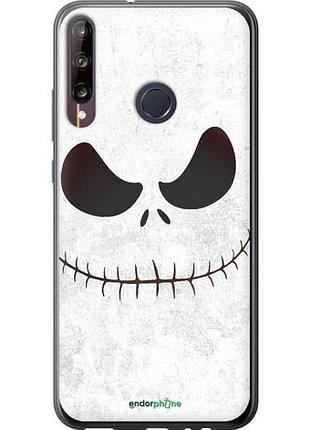 Чехол на huawei p40 lite e белый джек "1199u-1875-10746"