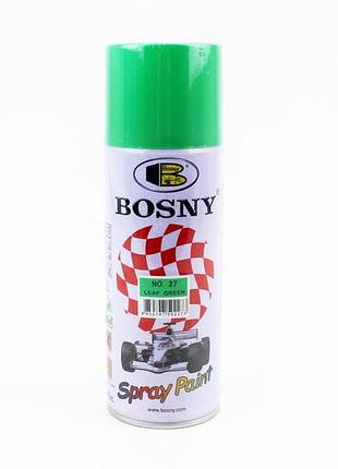 Фарба акрилова №27 "зелений лист", аерозоль 400ml