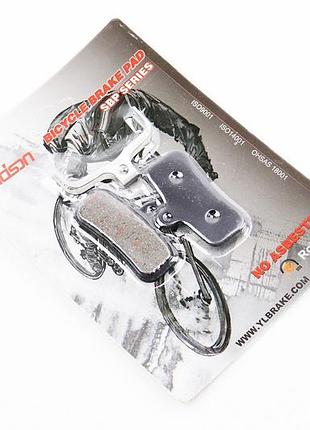 Тормозные колодки disk-brake (shimano saint 2009, zee), чёрные yl-1039