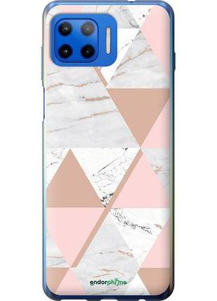 Чехол на motorola moto g plus мраморная симметрия "4344u-2202-10746"