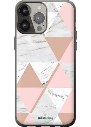 Чехол на iphone 13 pro max мраморная симметрия "4344u-2371-10746"
