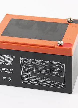 Аккумулятор 12v13ah 6dzm13 кислотный (l150*w101*h99mm) для ибп, игрушек и др.