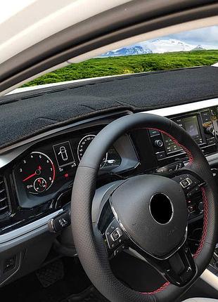 Накидка на панель приборов volkswagen polo vi 2017+