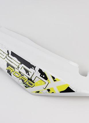 X-road light 200-250 пластик - задній бічний лівий, білий з жовтим малюнком