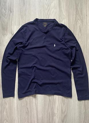 Класичний елегантний лонгслів ralph lauren