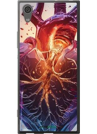 Чехол на sony xperia xa1 g3112 crystal heart "6070u-964-10746"