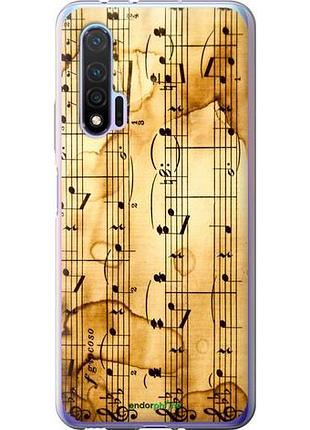 Чехол на huawei nova 6 ноты "905u-1821-10746"