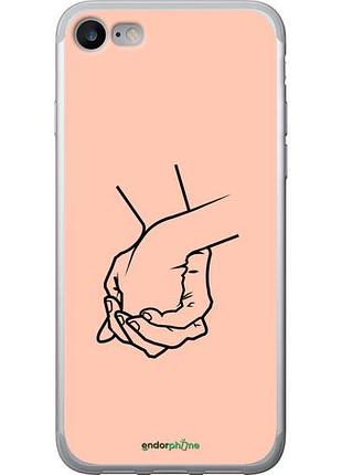 Чехол на iphone se 2022 руки "4896u-3737-10746"
