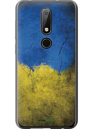 Чехол на nokia 6.1 plus флаг украины 2 "401u-1539-10746"