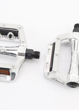 Педали mtb широкие 9/16" (108x105x26mm) алюминиевые, nwl-305