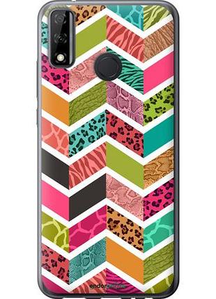 Чехол на huawei p smart 2020 шеврон v3 "1058u-2060-10746"