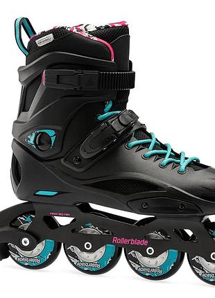 Женские ролики rollerblade cruiser w 2023 black-aqua 42 размер
