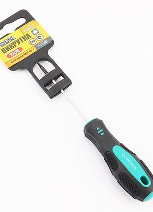 Викрутка магнітна torx t7х75мм ручка з покриттям tpr 49-0077