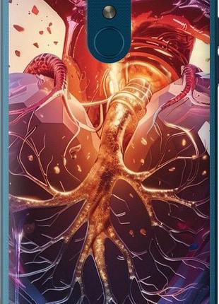 Чехол на lg k8 2018 crystal heart "6070u-1384-10746"