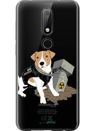 Чехол на nokia 6.1 plus патрон v2 "5321u-1539-10746"