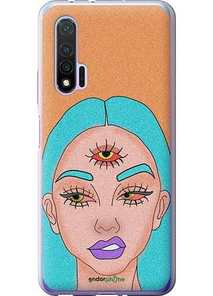 Чехол на huawei nova 6 девушка рисунок "4576u-1821-10746"