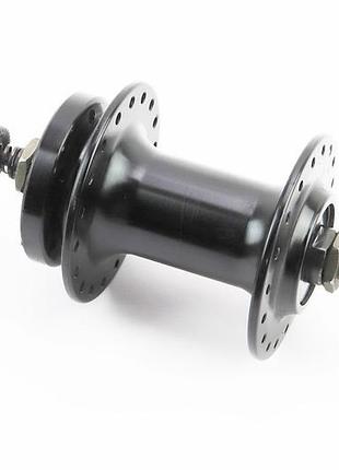 Втулка передняя mtb алюминиевая 14gx36h, disk-brake, крепл. эксцентрик, чёрная sf-b07f