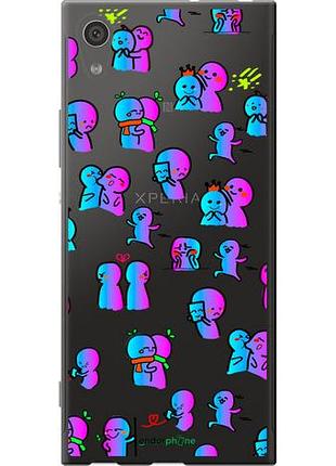 Чехол на sony xperia xa1 g3112 эмоции "4736u-964-10746"